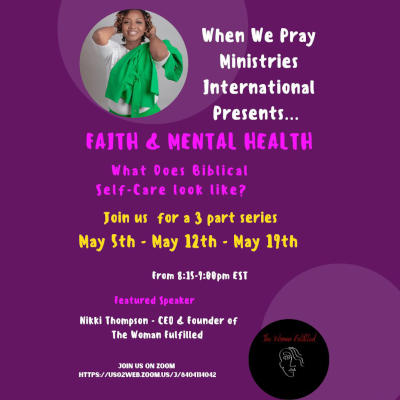 When We Pray Ministries Faith & Mental Health