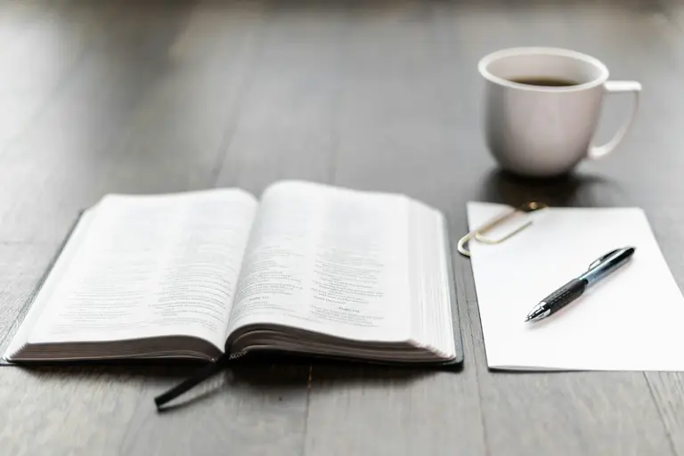 Bible Pen and Cup