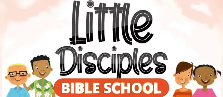 Little Disciples Bible School Banner